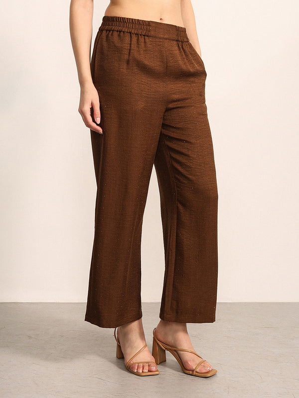 Caramel Pull On Pants