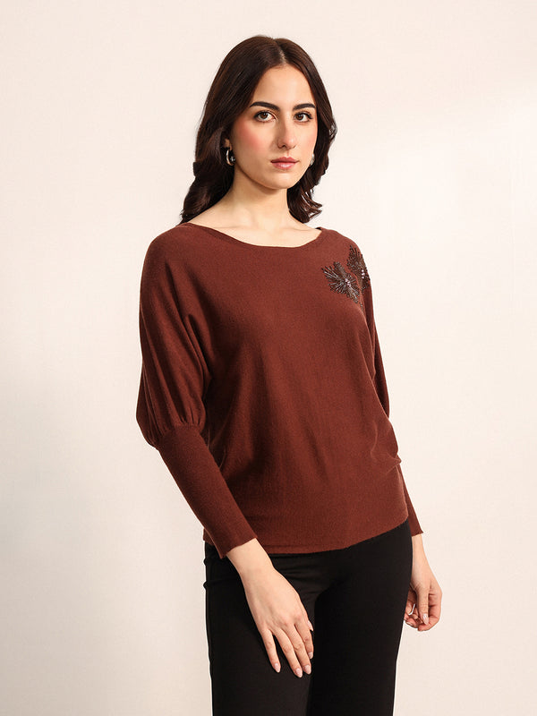Espresso Winter Top