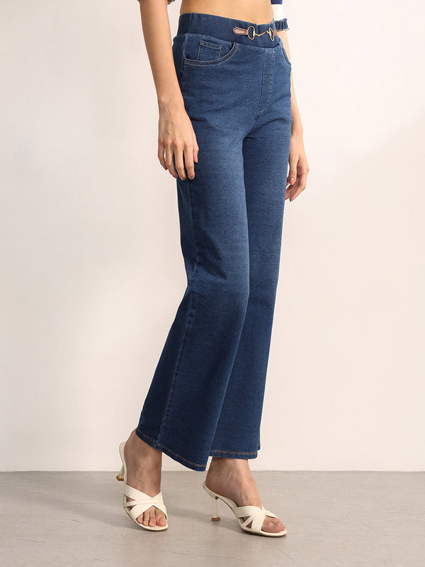 Denim Straight Jeggings