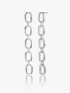 Chained Elegance Drop Earrings