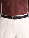 Radial Buckle Formal Belt
