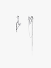 Asymetric Heart Earrings