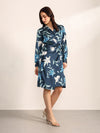 Azure Midi Dress