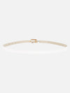 Irregular Buckle Thin Belt