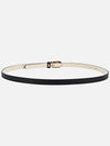 Irregular Buckle Thin Belt