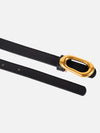 Irregular Buckle Thin Belt