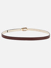 Irregular Buckle Thin Belt