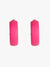 Dainty Pink Hoop Earrings