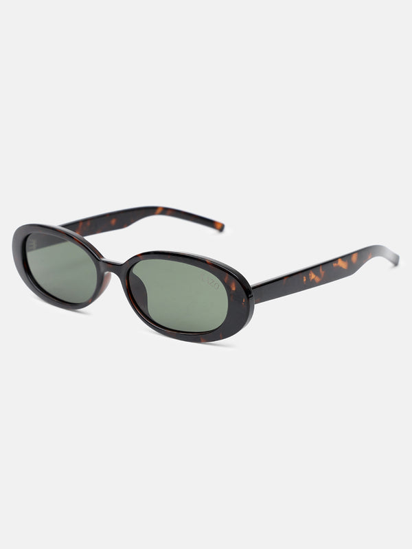 Soft Sculpt Oval Sunglasses