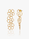 Kazo Flower Drop Earrings