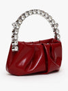 Kazo Rhinestone Mini City Glaze Clutch