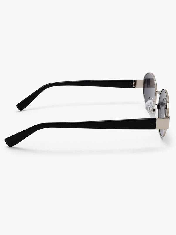 Muse Oval Metal Sunglasses