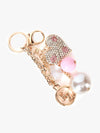 Crita Studded Heart Bag Charm