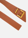 Classic Buckle Broad Belt