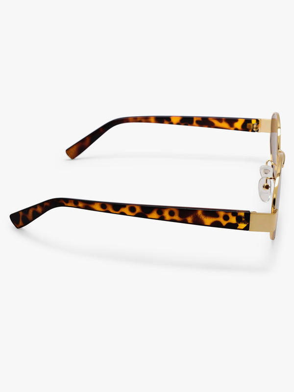 Muse Oval Metal Sunglasses