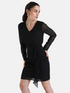 Ruched Mini Dress