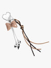 Ovrin Bow And Heart Bag Charm