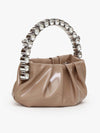 Kazo Rhinestone Mini City Glaze Clutch