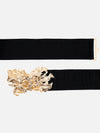 Statement Buckle Broad Belt