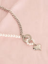 Pearl Chain With Dainty Charms Necklace