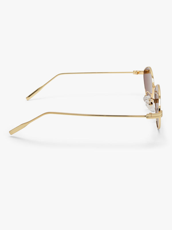 Aria Cat Eye Metal Sunglasses