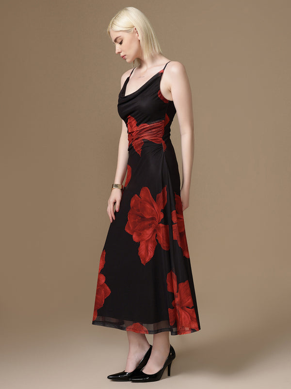 Hibiscus Maxi Dress