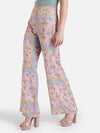 Printed Flared Pants