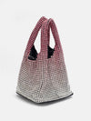 Rhinestone Evening Designer Bucket Bag