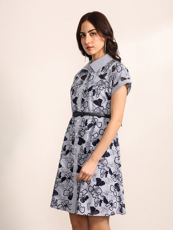 Moncler Mini Dress With Belt