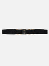 Metal Chain Accented Elasticated Belt