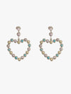 Beaded Love Earrings