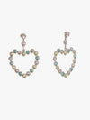 Beaded Love Earrings