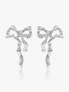 Golden Knot Bow Earrings