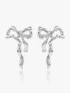Golden Knot Bow Earrings