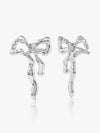 Golden Knot Bow Earrings