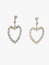 Beaded Love Earrings