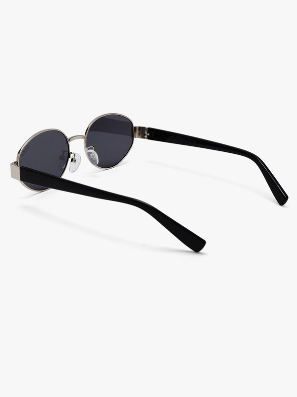 Muse Oval Metal Sunglasses