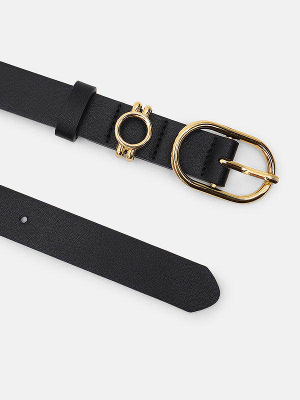 Radial Buckle Formal Belt