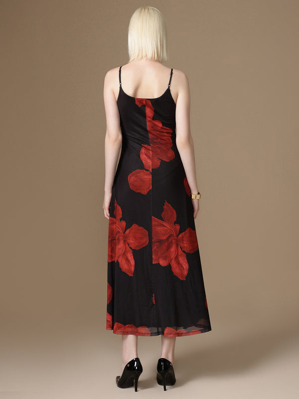 Hibiscus Maxi Dress