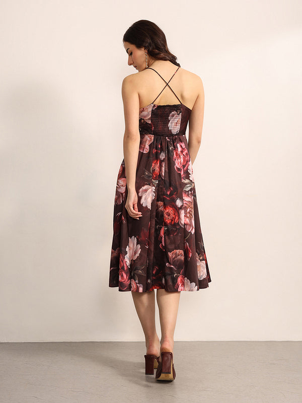 Demure Midi Dress