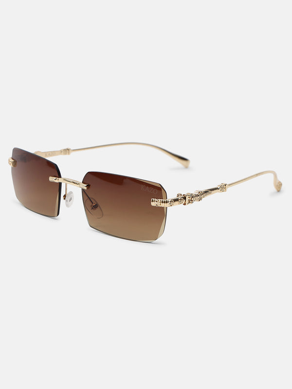 Soho Sleek Metal Frame Sunglasses