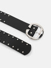 Studded Statement Broad Belt