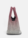 Rhinestone Evening Designer Bucket Bag