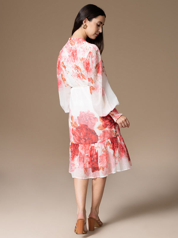 Flavia Midi Dress With Belt