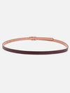 Matte Gold Buckle Belt