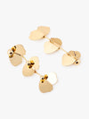 Kazo Fiorix Golden Petal Drop Earrings