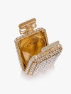 Crystal Studded Flask Clutch