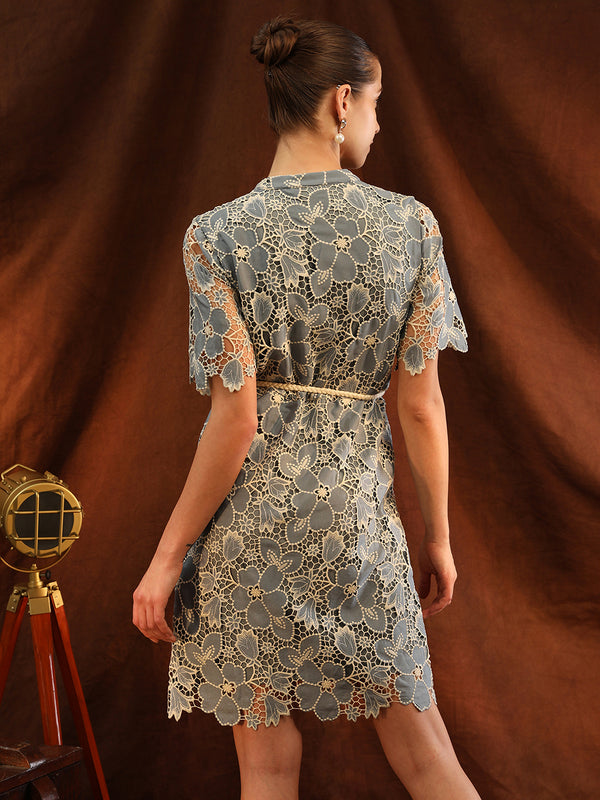 Grace Mini Dress W Belt