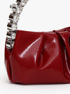 Kazo Rhinestone Mini City Glaze Clutch