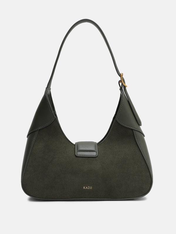 Kazo Aurelian Suede Hobo Bag